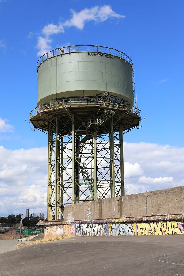 Wasserbehälter in Duisburg Hochfeld