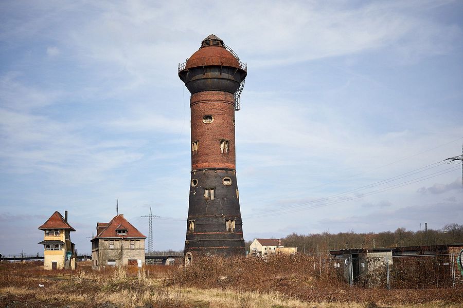 Wasserturm in Duisburg Wedau